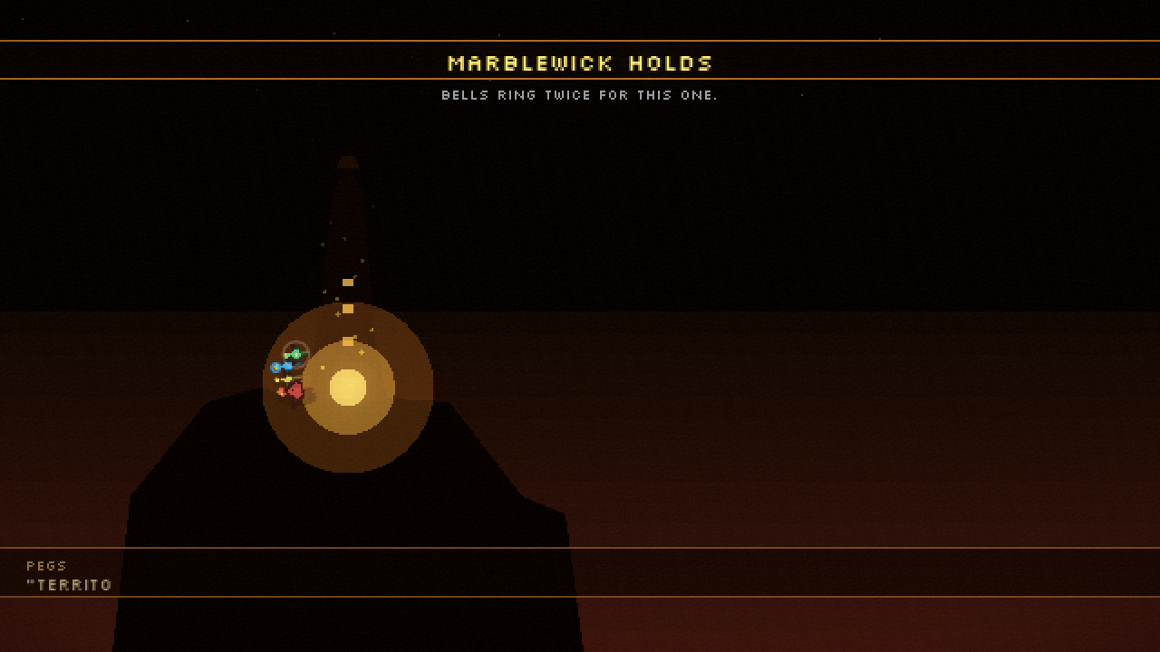 a homecoming scene at marblewick. dragons land around the roost, the hearth glows, the bronze marblewick title glows at the top.